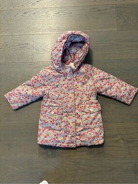 Gap girls floral spring jacket 3T EUC ret $88